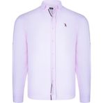 G974 Dewberry Erkek Gömlek-Açık Pembe - 2XL