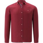 G974 Dewberry Erkek Gömlek-Bordo - 3XL