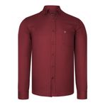 G985 Dewberry Erkek Gömlek-Bordo