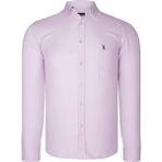 G985 Dewberry Erkek Gömlek-Pembe - 3XL