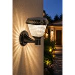 ga gözde aydınlatma 30W Solar Armatür LED Duvar Apliği • IP65 Su Geçirmez Sensörlü Kumandalı RGB 3 Renk Işık