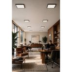 ga gözde aydınlatma Siyah Kasa 24W 30x30 Kare LED Panel • Sıva Üstü Tavan Avize • 1920 Lümen Beyaz Işık Modern Aydınlatma