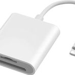 GA27 I-Os I-Pad ve I-Phone Uyumlu 8 Pin Lighting Çevirici Adaptör Micro Sd ve Sd Kart Okuyucu