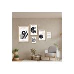 GAAGART 5'li Ahşap Lamine Çerçeveli Mdf Tablo Seti Matisse Sweet Home 40 x 60 gartNM2758