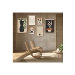 GAAGART 6'lı Ahşap Lamine Çerçeveli Mdf Tablo Seti Modern Vücut Silüeti 30 x 40 gartNM2822