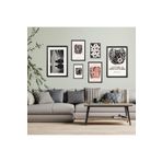 GAAGART 6'lı Ahşap Lamine Çerçeveli Mdf Tablo Seti Sevgililer Günü Teması 30 x 40 gartNM2811