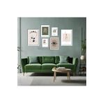 GAAGART 6'lı Ahşap Lamine Çerçeveli Mdf Tablo Seti Spırıtual Tema 30 x 40 gartNM2866