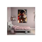 GAAGART Metal Çerçeveli Cam Tablo Dizi Karakteri Mikasa Ackerman 40 x 60 gartNM6294