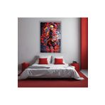 GAAGART Metal Çerçeveli Temperli Cam Tablo Dizi Serisi Naruto Uzumaki 60 x 90 gartNM6179