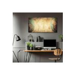 Gaagart Panoramik Kanvas Tablo Çizgisel Dünya Haritası, 120 X 60