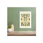 GAAGART Tekli Ahşap Lamine Çerçeveli Mdf Tablo Abstract Art Prints 40 x 60 gartNM7996