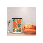 GAAGART Tekli Ahşap Lamine Çerçeveli Mdf Tablo At Will Be Okay 40 x 60 gartNM7836