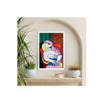GAAGART Tekli Ahşap Lamine Çerçeveli Mdf Tablo Pablo Picasso Rüya Eseri 30 x 40 gartNM7467