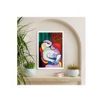 GAAGART Tekli Ahşap Lamine Çerçeveli Mdf Tablo Pablo Picasso Rüya Eseri 50 x 70 gartNM7469