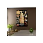 Gaagart Tekli Dikey Kanvas Diş Poliklinik Tablosu Diş Yapısı Poster, 70 X 100