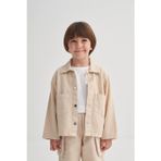 Gabardin Ceket 2-7 Yaş Bej