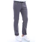 Gabardin Kumaş Gri Erkek Pantolon - Wessi