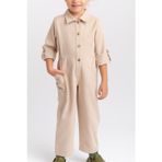Gabardin Tulum 2-7 Yaş Bej