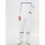 Gabardine 16/12 Gabardin Yazlık Pamuklu Iş Tulumu - Beyaz - XL