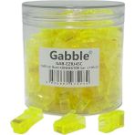 Gabble Ez RJ45 Cat6 Soket Konnektör 100 Adet Renkli Gabble EZ-RJ45 R31 - Sarı