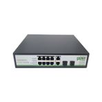 Gabble GAB-P82GGS 8 Port Gigabit PoE Switch 2 Uplink 2 SFP