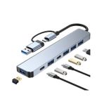 Gabble GAB-TY701 TYPE-C TO 3.0 7 IN 1 USB + HDTV 4K Çevirici