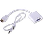Gabble HDMI To VGA Sesli Çevirici Dönüştürücü Kablo