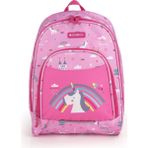 Gabol Anaokulu Sırt Çantası Rainbow Orijinal Kız Çocuk Çift Bölmeli Dayanıklı Mini Çanta 9 Litre Pembe