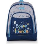 Gabol Anaokulu Sırt Çantası Space Orijinal Erkek Çocuk Çift Bölmeli Dayanıklı, Su Geçirmez Mini Çanta 9 Litre Gri Mavi