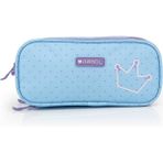 Gabol Kalem Çantası Fantasy Üç Gözlü Mavi Mor Okul Kalemlik Unisex - Renkli2 - 23x10x8