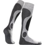 Gabriel Najdorf Thermolite Outdoor Ski Snowboard Extreme Socks Termal Diz Altı Çorap - 39 - 42 - Gri