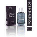 Gabrini Forstmen Black EDT 100 ml Erkek Parfümü Meyvemsi Odunsu Koku ile Modern Tarz