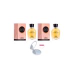 Gabrini ın love glow girl Kadın Parfüm 100 Ml 2x adet + kozmiss ayna hediye