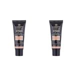 Gabrini Matte Foundation Mat Fondöten (No: 4) (2 paketi)