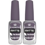 Gabrini Matte Nail Polish M19 Mat 2'li Oje