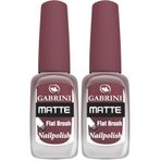Gabrini Matte Nail Polish M20 Mat 2'li Oje