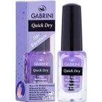 Gabrini Quick Dry Oje Kurutucu 15 ml Mor Renk Hızlı Kuruma ve Koruma Özelliği