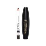 Gabrini Silicone Brush Mascara Volume Hacim Veren Siyah Maskara