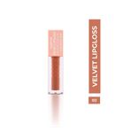 Gabrini Velvet Lipgloss Nude Color - 02