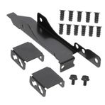 Gadpiparty 1 Set Pci Braketi Çift Slot Fan Rafları Bilgisayar Radyatör Tutucuları