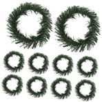 Gadpiparty 10 Parça yapay mumlar para de fiestas çam çelengi Noel çelengi Noel süsleri mumluk parti asılı dekorlar canım masa yemek masası çelenk Tealight duvar asılı Festival süslemeler pvc
