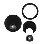 Gadpiparty 2 Adet 60mm Çinko Alaşımlı Ofis Masası Kablo Kapağı Kablo Düzenleyici Kablo Yönetimi Fırçalanmış Doku Masa Kablo Deliği Kapağı