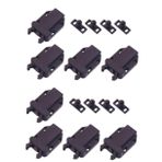 Gadpiparty 2 Set Mini Dokunmatik Bas Kapat Kilidi Mutfak Dolapları Yatak Odası Dolapları Için Uygun 4 Adet * 2