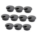 Gadpiparty 35mm Masaüstü Kablo Kapağı Bilgisayar Masası Kablo Deliği Kapağı Kırışıklık Deliği Kapağı Masa Için