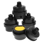 Gadpiparty 4 Adet Kompresör Giriş Gürültüsü Susturucusu Kompresör Azaltma Yedek Parçası Üfleyiciler Kazanlar Jeneratörler Için