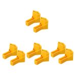 Gadpiparty 4 Set Katlanır Merdiven Matı Katlanır Basamaklı Tabure Kavramak Merdiveninizi Zemine Sabitleyin Merdiven Kaymaz Pedleri Merdiven Bacak Kapakları Merdiven Matı Plastik 2 Adet*4