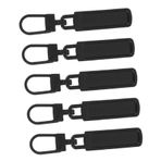 Gadpiparty 5 Adet Metal Fermuar Çekme Tırnakları Hızlı Çıkarma Fermuar Başlığı Değiştirme Evrensel Çıkarılabilir Çekme Kaydırıcısı Ceket Çanta Ayakkabı Sırt Çantası Için