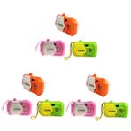Gadpiparty 9 Adet Çocuklar Için Görüntü Kamera Partisi Iyilik Mini Kamera Pervane Kamera Çocuk Fotoğraf Makinesi Hediye Çocuk Kamerası Eğitici Oyuncak Bulmaca Vizör