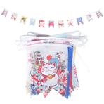 Gadpiparty Kiraz Kuşu Japon Parti Süslemeleri Afiş Süsleme Şanslı Şans Kedi Dekorasyonu Izakaya Festival Afişi Maneki Neko Çelenk Japon Duvarı Polyester Asılı Bayraklar Japon Stili