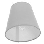 Gadpiparty kumaş abajur masa abajur küçük başucu lambası masa lambası için abajurlar Masa lamba kapağı Dekoratif lamba kapağı abajurlar için duvar lambası ev lambası kapağı ütü Light Grey